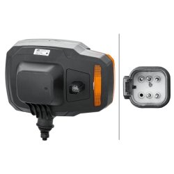 Headlight HELLA 1EA 328 450-427 HELLA