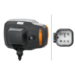 Headlight HELLA 1EA 328 450-521 HELLA