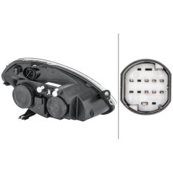 Headlight HELLA 1EB 270 521-431 OE Ref 517 86 654 HELLA