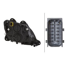 Headlight HELLA 1ED 010 116-511 OE Ref 1835874