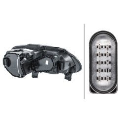 Headlight HELLA 1EE 010 203-011 OE Ref 2K0 941 005 D