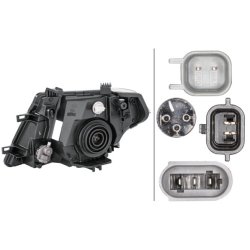 Headlight HELLA 1EE 238 055-021 OE Ref 26010 5X10B HELLA