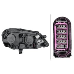 Headlight HELLA 1EE 247 019-171 OE Ref 6Q1 941 007 AK HELLA