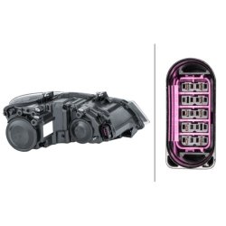 Headlight HELLA 1EE 247 051-011 OE Ref 6R1 941 007 F