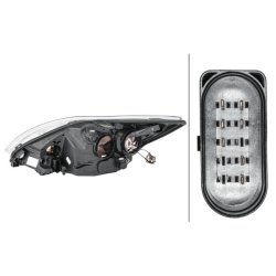 Headlight HELLA 1EE 354 257-021 OE Ref 1 568 265