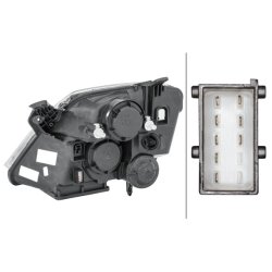 Headlight HELLA 1EE 354 535-021 OE Ref 93175365