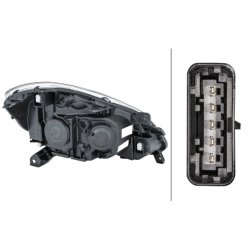 Headlight HELLA 1EE 354 536-011 OE Ref 77 01 061 071 HELLA