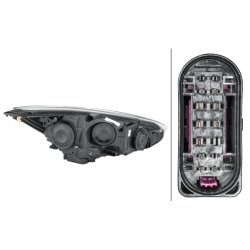 Headlight HELLA 1EE 354 827-111 OE Ref F1EB-13W030-EB