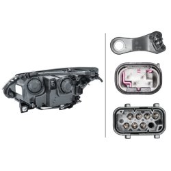 Headlight HELLA 1EF 008 673-081 OE Ref 6 910 778.9 HELLA