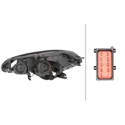 Headlight HELLA 1EF 011 830-061 OE Ref 13381344 HELLA