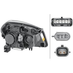 Headlight HELLA 1EF 238 042-111 OE Ref 26060-JD91B