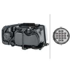 Headlight HELLA 1EF 354 025-091 OE Ref LR001573 HELLA