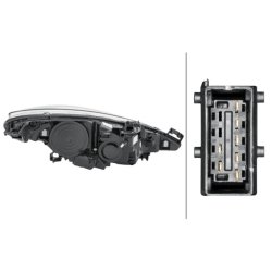 Headlight HELLA 1EF 354 533-011 OE Ref 6208.95