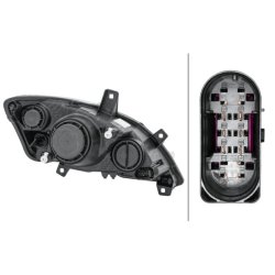 Headlight HELLA 1EG 009 627-011 OE Ref A 639 820 18 61