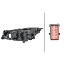 Headlight HELLA 1EG 010 011-321 OE Ref 13253647