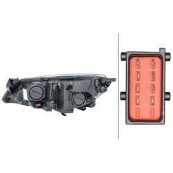 Headlight HELLA 1EG 010 011-681 OE Ref 13371600