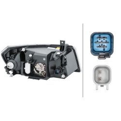 Headlight HELLA 1EG 354 024-031 OE Ref 1 232 644