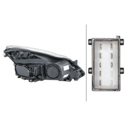 Headlight HELLA 1EG 354 534-011 OE Ref 93189357 HELLA