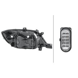 Headlight HELLA 1EH 008 010-011 OE Ref A 901 820 10 61