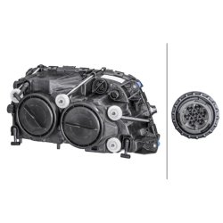 Headlight HELLA 1EH 009 513-331 OE Ref 943 820 65 61 HELLA
