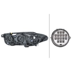 Headlight HELLA 1EH 011 811-121 OE Ref GX73 13W029HC HELLA