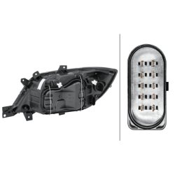 Headlight HELLA 1EH 246 047-061 OE Ref A 901 820 27 61 HELLA