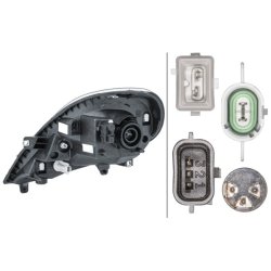 Headlight HELLA 1EH 354 541-021 OE Ref 44 17 556 HELLA
