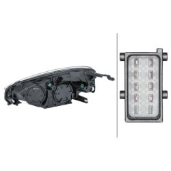 Headlight HELLA 1EH 354 811-021 OE Ref 13354569