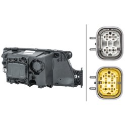 Headlight HELLA 1EH 354 987-031 OE Ref 81.25101-6747