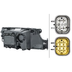 Headlight HELLA 1EH 354 987-051 OE Ref 81.25101-6745