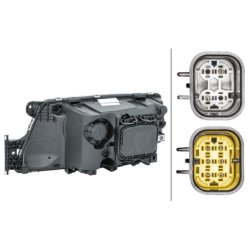 Headlight HELLA 1EH 354 987-061 OE Ref 81.25101-6746