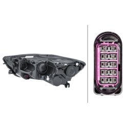 Headlight HELLA 1EJ 011 149-021 OE Ref 4G0 941 004 M