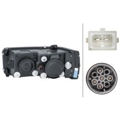 Headlight HELLA 1EJ 247 046-031 OE Ref 169 9300