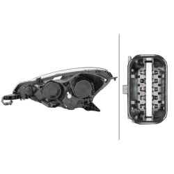 Headlight HELLA 1EJ 354 674-021 OE Ref 96.738.143.80-02