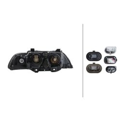 Headlight HELLA 1EL 008 053-511 OE Ref 63 12 6 900 197 HELLA