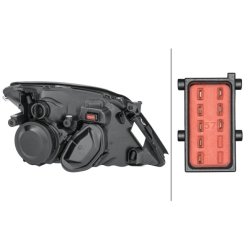 Headlight HELLA 1EL 008 320-071 OE Ref 93171428 HELLA