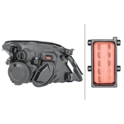 Headlight HELLA 1EL 008 320-131 OE Ref 93172953 HELLA