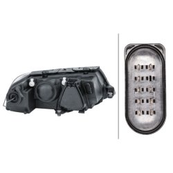 Headlight HELLA 1EL 008 350-011 OE Ref 3B0 941 015 AN