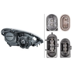 Headlight HELLA 1EL 008 361-611 OE Ref A 171 820 31 61