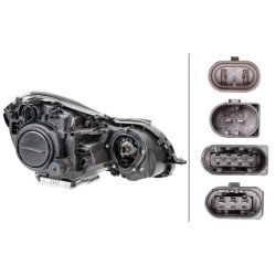 Headlight HELLA 1EL 008 369-091 OE Ref A 211 820 13 61 HELLA