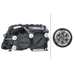 Headlight HELLA 1EL 009 513-221 OE Ref A 943 820 23 61