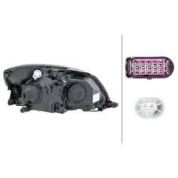 Headlight HELLA 1EL 010 417-491 OE Ref 5J1 941 017 J HELLA