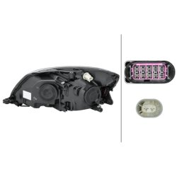 Headlight HELLA 1EL 010 417-501 OE Ref 5J1 941 018 J HELLA