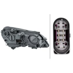 Headlight HELLA 1EL 010 800-011 OE Ref 212 820 81 61