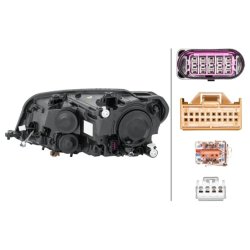 Headlight HELLA 1EL 012 286-221 OE Ref 2K1 941 040 HELLA
