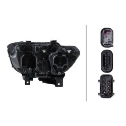 Headlight HELLA 1EL 158 084-011 OE Ref 6 941 622