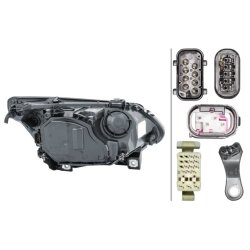 Headlight HELLA 1EL 160 287-011 OE Ref 63 11 6 933 181 HELLA