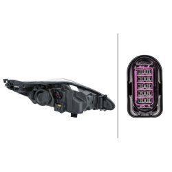 Headlight HELLA 1EL 247 045-351 OE Ref 8A61 13W030 CC