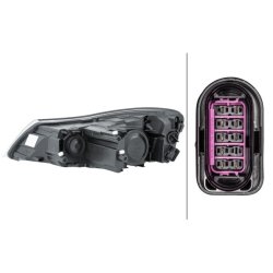 Headlight HELLA 1EL 247 052-261 OE Ref 1Z1 941 018 S