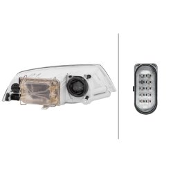 Headlight HELLA 1EL 354 027-011 OE Ref 1Z1 941 017 P